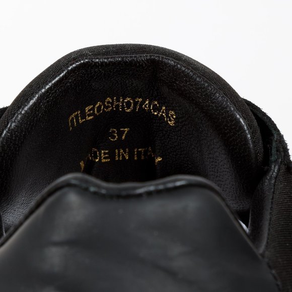 *SOLD* Burberry Black Regis Sneakers - Picture 10 of 11
